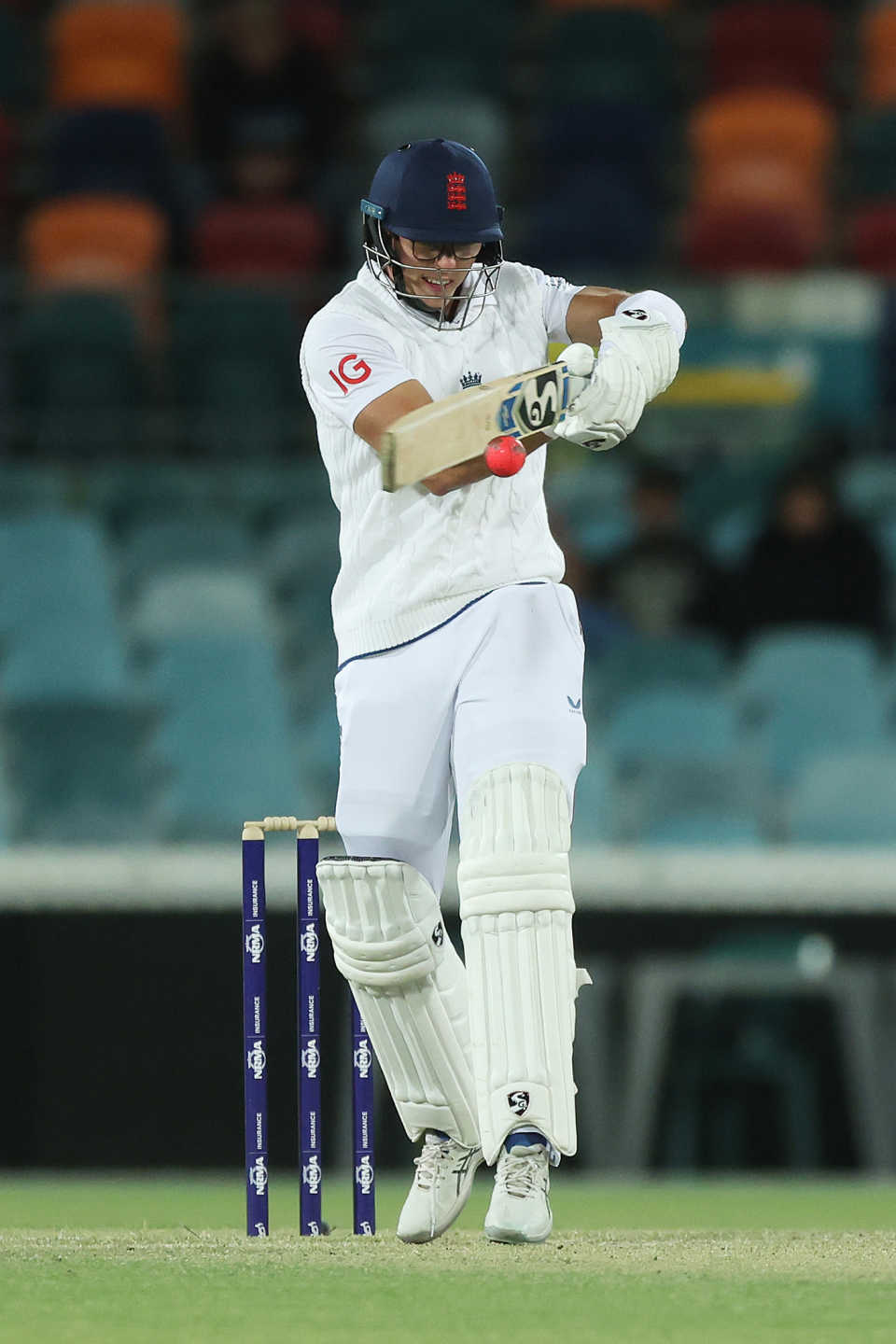 Asa Tribe made a half-century, Prime Minister's XI vs England XI, Canberra, November 30, 2025