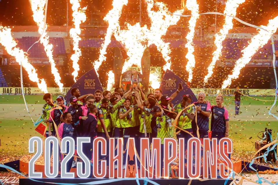 UAE Bulls were crowned the Abu Dhabi T10 champions, UAE Bulls vs Aspin Stallions, Abu Dhabi T10, final, Abu Dhabi, November 30, 2025