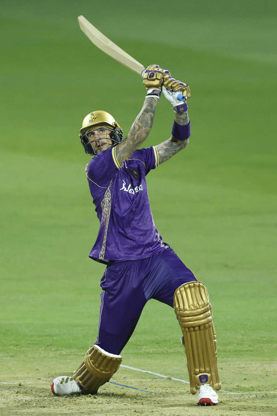 Alex Hales was the sole half-centurion in the innings, Abu Dhabi Knight Riders vs Desert Vipers, ILT20, Sharjah, December 5, 2025