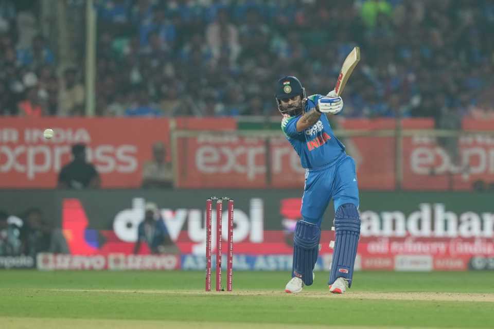 Virat Kohli struck a belligerent 45-ball 65*, India vs South Africa, 3rd ODI, Visakhapatnam, December 6, 2025