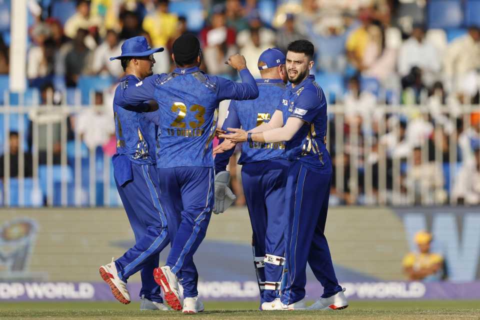 Naveen-ul-Haq made early inroads for MI Emirates, Sharjah Warriorz vs MI Emirates, ILT20 2025-26, Sharjah, December 7, 2025