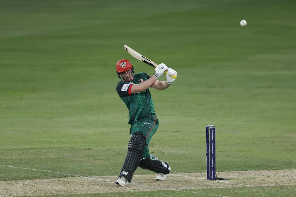 Dan Lawrence fell with two overs to go, Desert Vipers vs Gulf Giants, ILT20 2025-26, Dubai, December 8, 2025