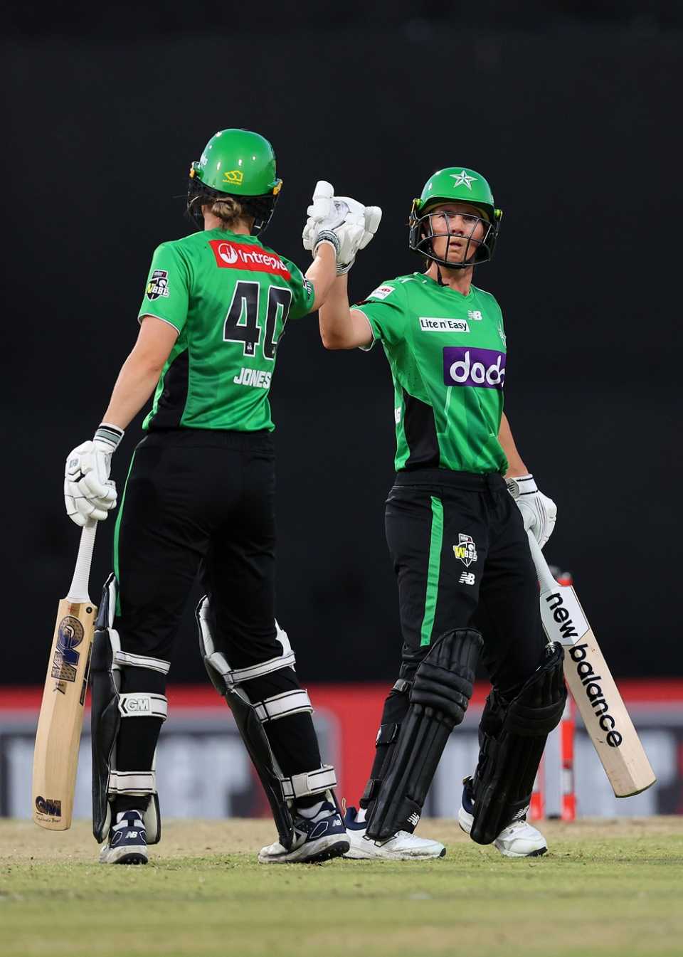 Amy Jones and Meg Lanning put up a strong stand, Perth Scorchers vs Melbourne Stars, WBBL, Knockout, Perth, December 9, 2025