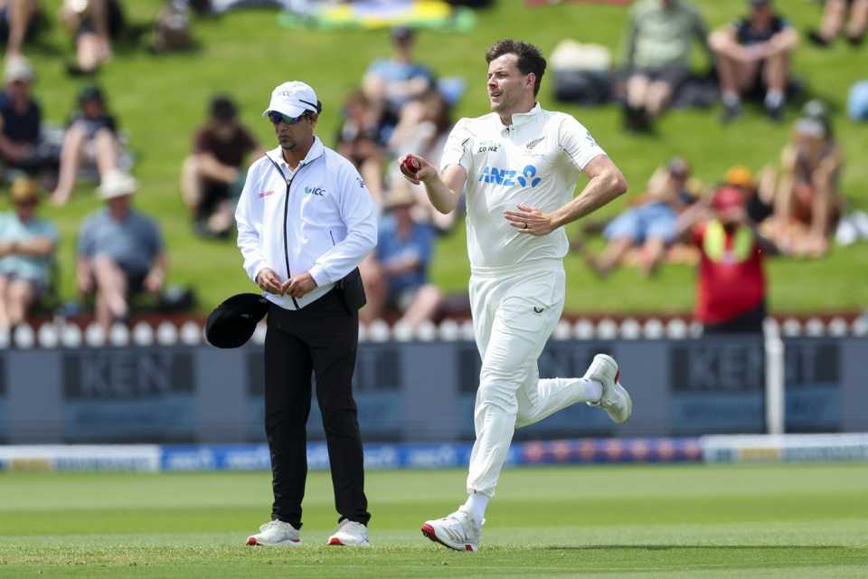 Jacob Duffy kickstarted the Wellington Test, New Zealand vs West Indies, 2nd Test, Wellington, 1st day, December 10, 2025
