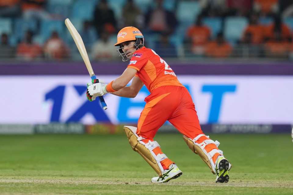 Rahmanullah Gurbaz made a 36-ball 50, Gulf Giants vs Sharjah Warriorz, ILT20, Dubai, December 10, 2025