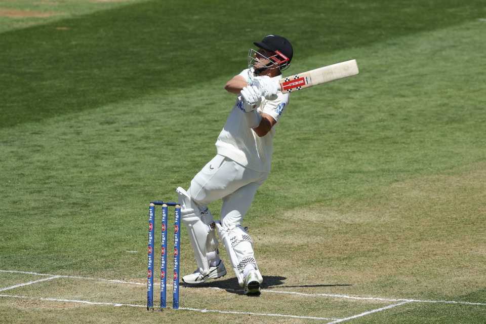 Mitchell Hay played aggressively, New Zealand vs West Indies, 2nd Test, Wellington, 2nd day, December 11, 2025