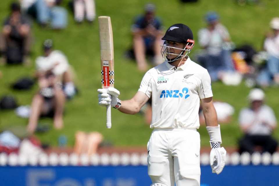 Mitchell Hay hit a half-century on Test debut, New Zealand vs West Indies, 2nd Test, Wellington, 2nd day, December 11, 2025
