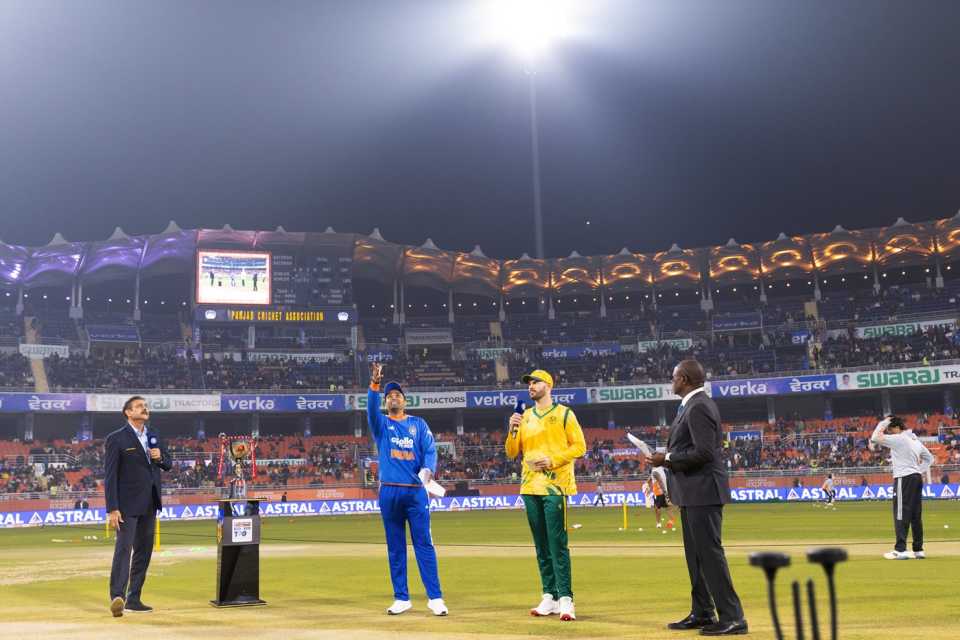 New Chandigarh was hosting its first men's international match, India vs South Africa, 2nd T20I, New Chandigarh, December 11, 2025