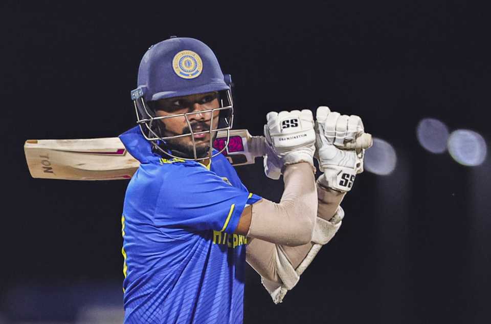 Aman Rao was quick off the blocks for Hyderabad, Hyderabad vs Mumbai, Syed Mushtaq Ali Trophy 2025-26, Pune, December 12, 2025