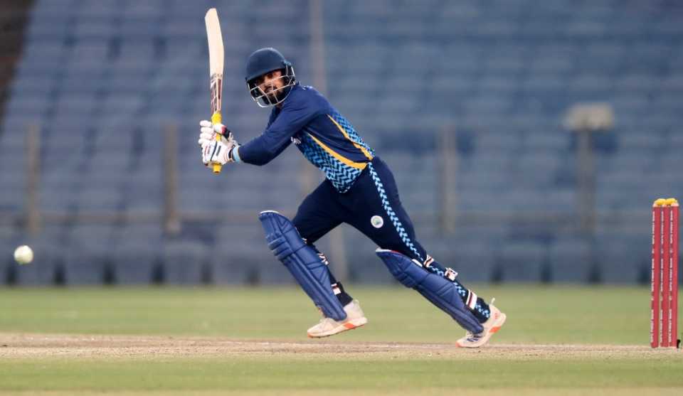 Parth Vats flicks one away, Hyderabad vs Haryana, Pune, Super League, Syed Mushtaq Ali Trophy, December 16, 2025