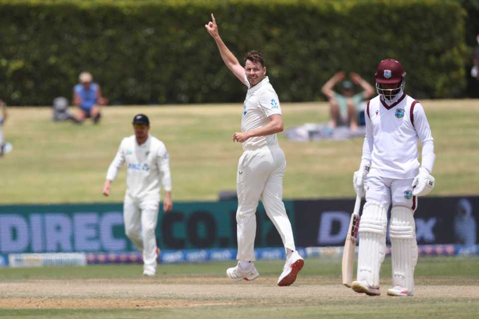 Jacob Duffy made a big impact on the final day, New Zealand vs West Indies, 3rd Test, Mount Maunganui, 5th day, December 22, 2025