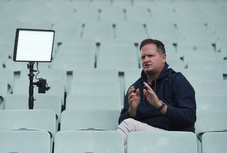 Rob Key spoke to the media at the MCG, December 23, 2025