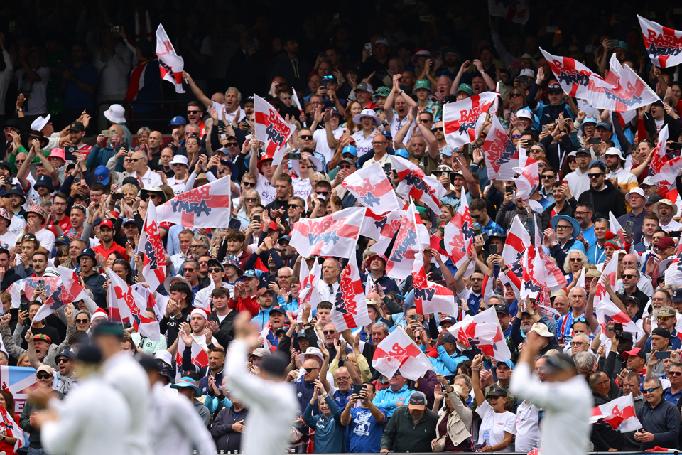 A huge number of England fans flocked to the MCG, Australia vs England, 4th Test, Melbourne, 1st day, December 26, 2025