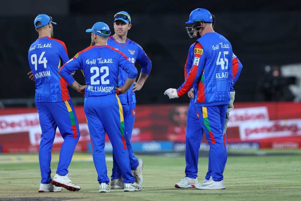 Things hardly went DSG's way in the middle overs, MI Cape Town vs Durban's Super Giants, SA20 2025-26, Cape Town, December 26, 2025