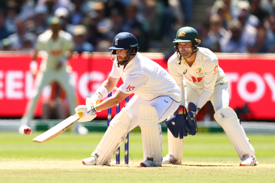 Ben Duckett brings out the scoop, Australia vs England, 4th Test, Melbourne, 2nd day, December 27, 2025