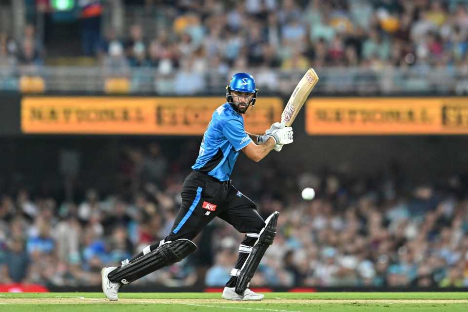 Matt Short crunched 63 off 39 balls, Brisbane Heat vs Adelaide Strikers, BBL 2025-26, Brisbane, December 27, 2025
