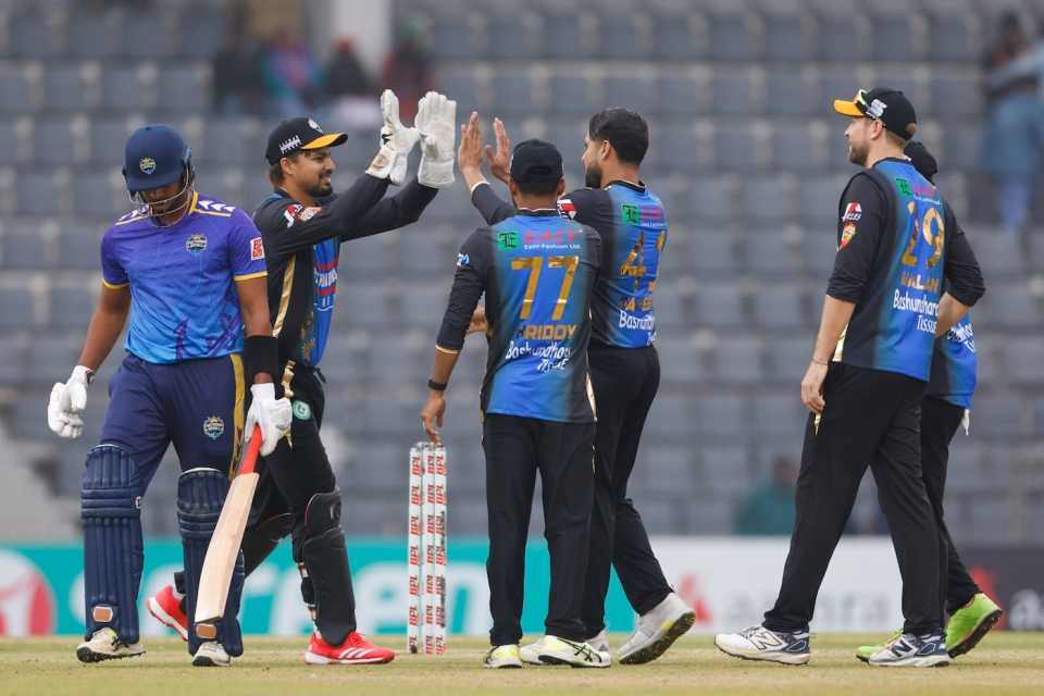 Faheem Ashraf picked up a five-wicket haul, Chattogram Royals vs Rangpur Riders, BPL, Sylhet, December 29, 2025