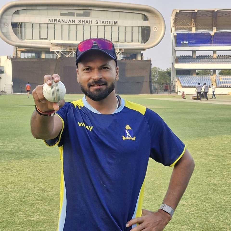 Mukesh Kumar picked up a five-wicket haul in Bengal's win, Bengal vs Chandigarh, Vijay Hazare Trophy, Rajkot, December 29, 2025