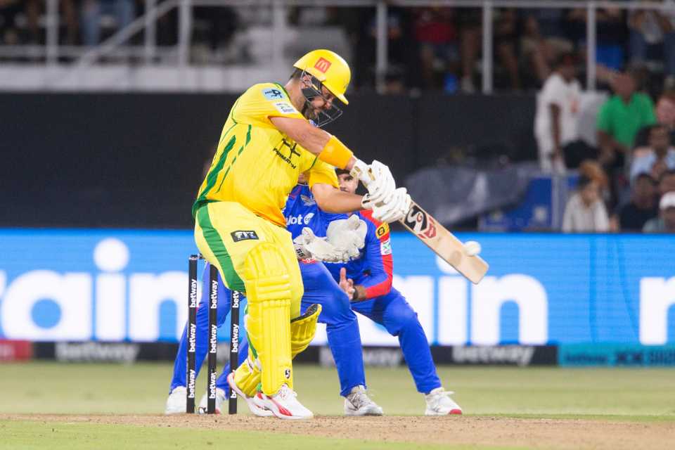 Rilee Rossouw powered the Super Kings chase, Durban's Super Giants vs Joburg Super Kings, SA20 2026, Durban, December 30, 2025
