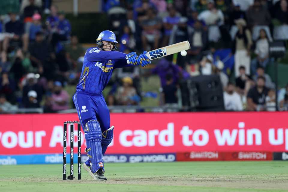 Ryan Rickelton got the chase off to a flyer, MI Cape Town vs Pretoria Capitals, SA20 2026, Cape Town, December 31, 2025