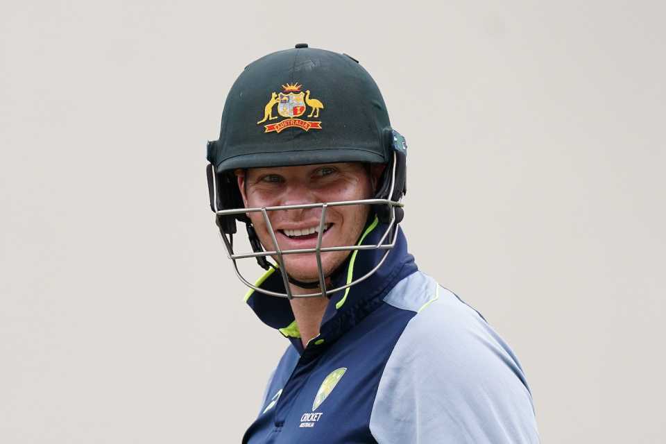 Steven Smith looks relaxed as he takes part in a training session, Australia vs England, 5th Test, Sydney, January 3, 2025