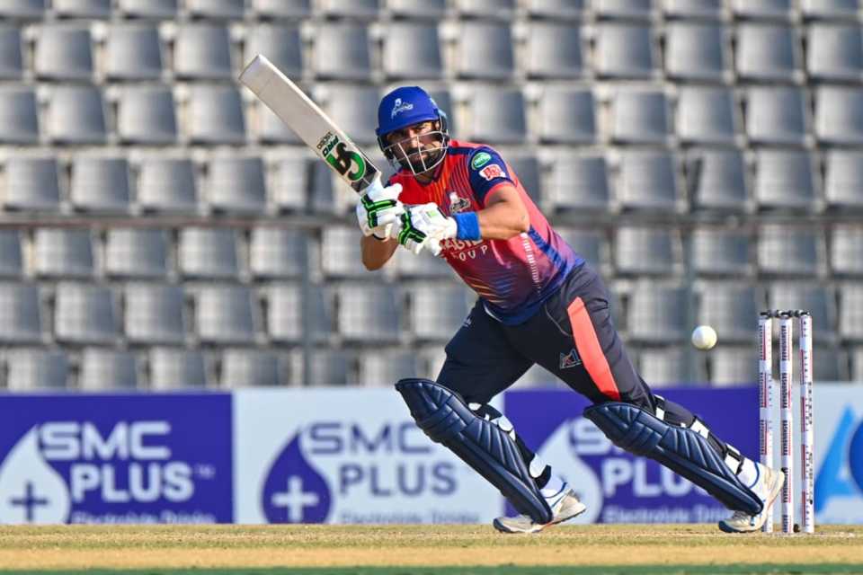 Muhammad Waseem set up the chase with a quick fifty, Noakhali Express vs Rajshahi Warriors, BPL, Sylhet, January 8, 2026