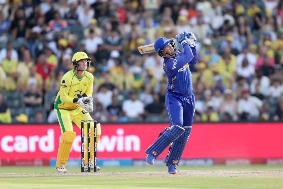 Rassie van der Dussen goes big, Joburg Super Kings vs MI Cape Town, Johannesburg, SA20, Jan 10 2026