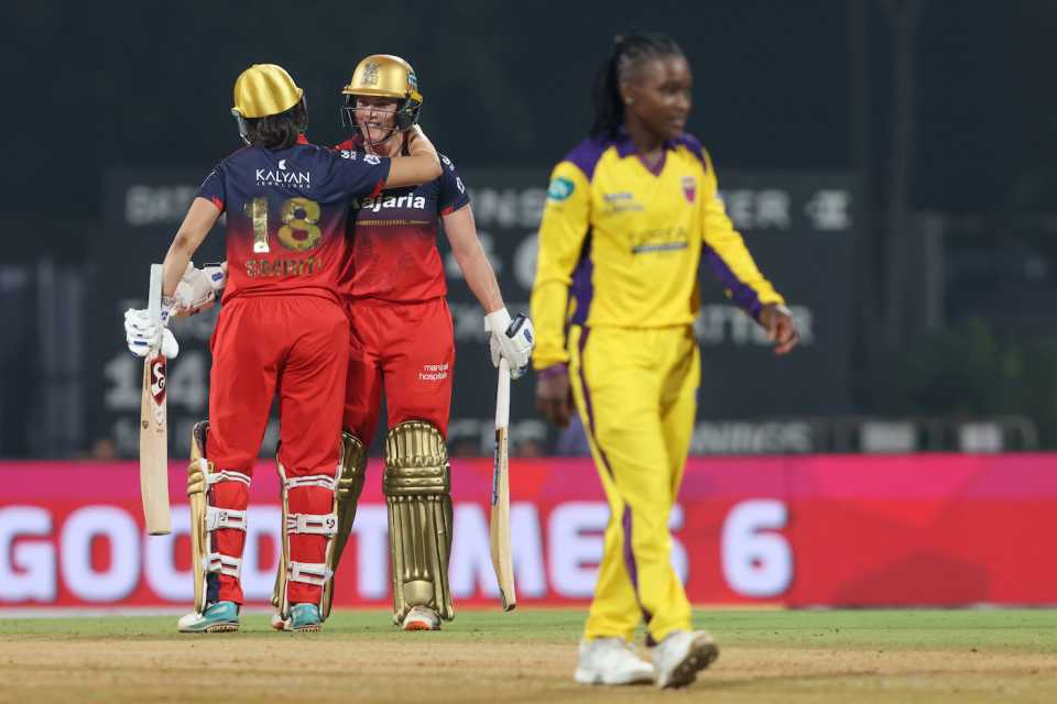 UP Warriorz vs Royal Challengers Bangalore cricket timeline