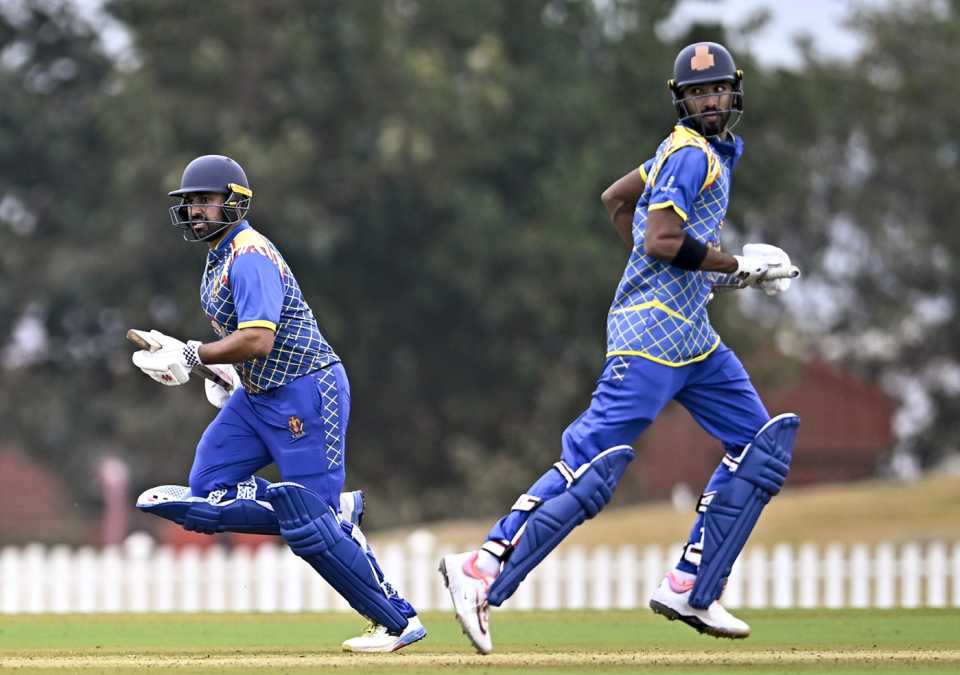 Devdutt Padikkal and Karun Nair scored fifties in the quarter-final, Karnataka vs Mumbai, Vijay Hazare Trophy, CoE, Bengaluru, January 12, 2026