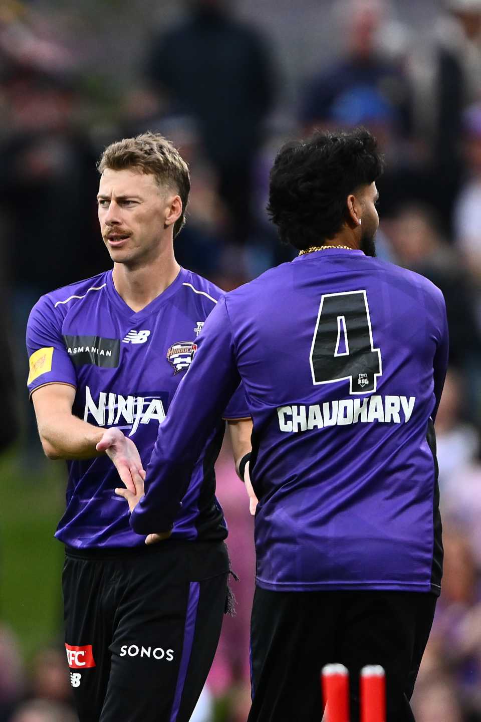 Riley Meredith picked up the first wicket, Hobart Hurricanes vs Brisbane Heat, BBL, Hobart, January 14, 2026