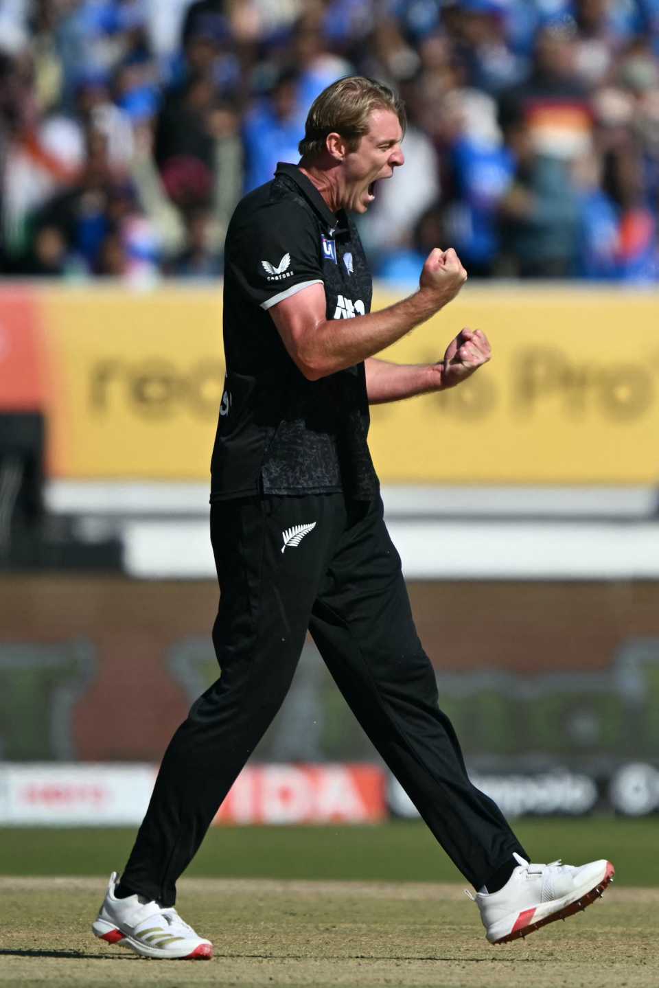 Kyle Jamieson got Shubman Gill in his second spell, India vs New Zealand, 2nd ODI, Rajkot, January 14, 2026