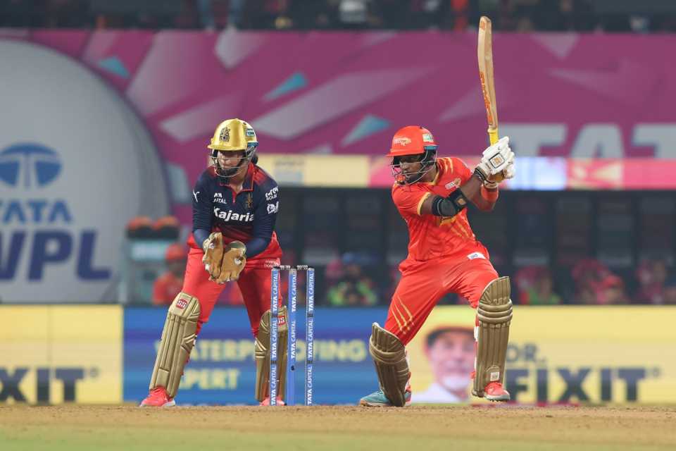 Bharti Fulmali's counterattacking 39 didn't prove to be enough, Gujarat Giants vs Royal Challengers Bengaluru, WPL, Navi Mumbai, January 16, 2026