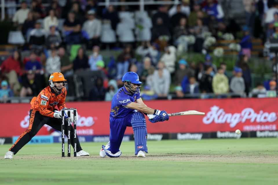 Reeza Hendricks' steady hand helped MICT get over the line , MI Cape Town vs Sunrisers Eastern Cape, SA20 2026, Cape Town, January 16, 2026