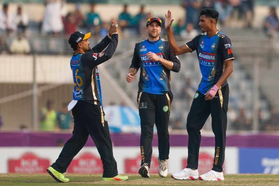 Nahid Rana returned 3 for 11, Dhaka Capitals vs Rangpur Riders, BPL, Dhaka, January 17, 2026