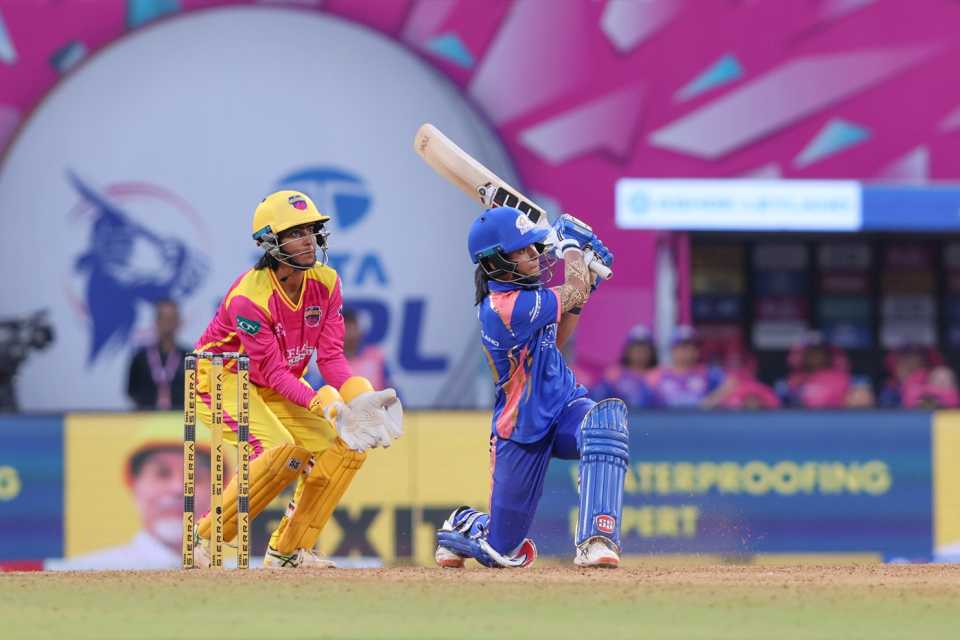 Amanjot Kaur came out all guns blazing, Mumbai Indians vs UP Warriorz, WPL, Navi Mumbai, January 17, 2026