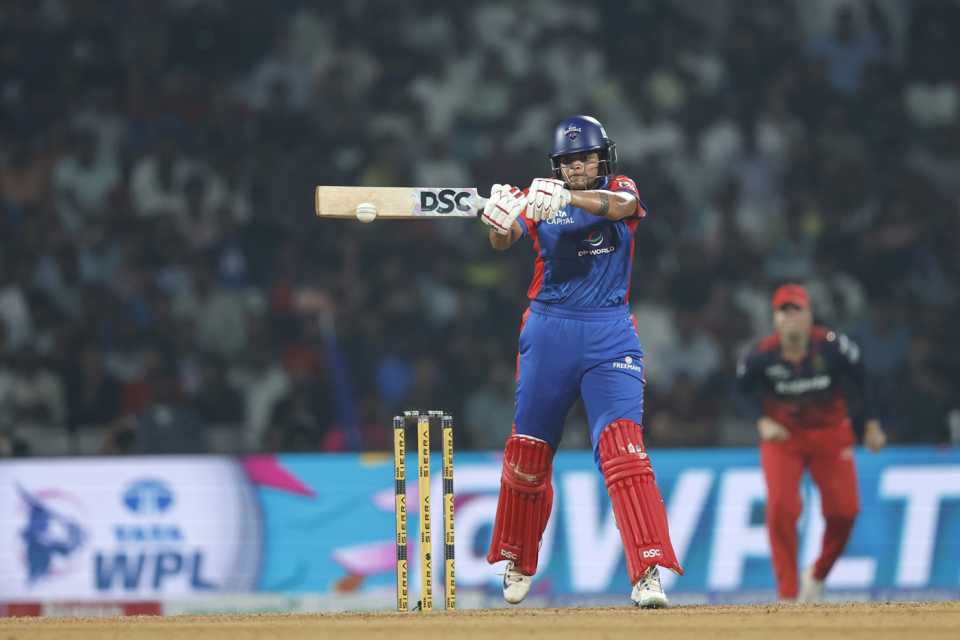 Shafali Verma counterattacked in some style to dig RCB out of a hole, Delhi Capitals vs Royal Challengers Bengaluru, WPL 2026, DY Patil Stadium, January 17, 2026