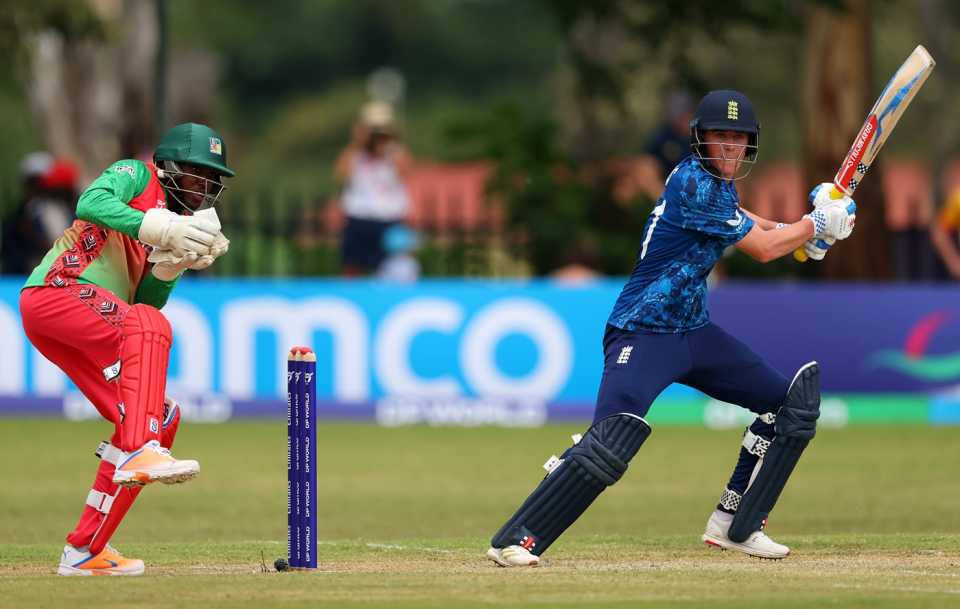 Ben Mayes scored his runs in a hurry, Zimbabwe vs England, Under-19 World Cup, Harare, January 18, 2026
