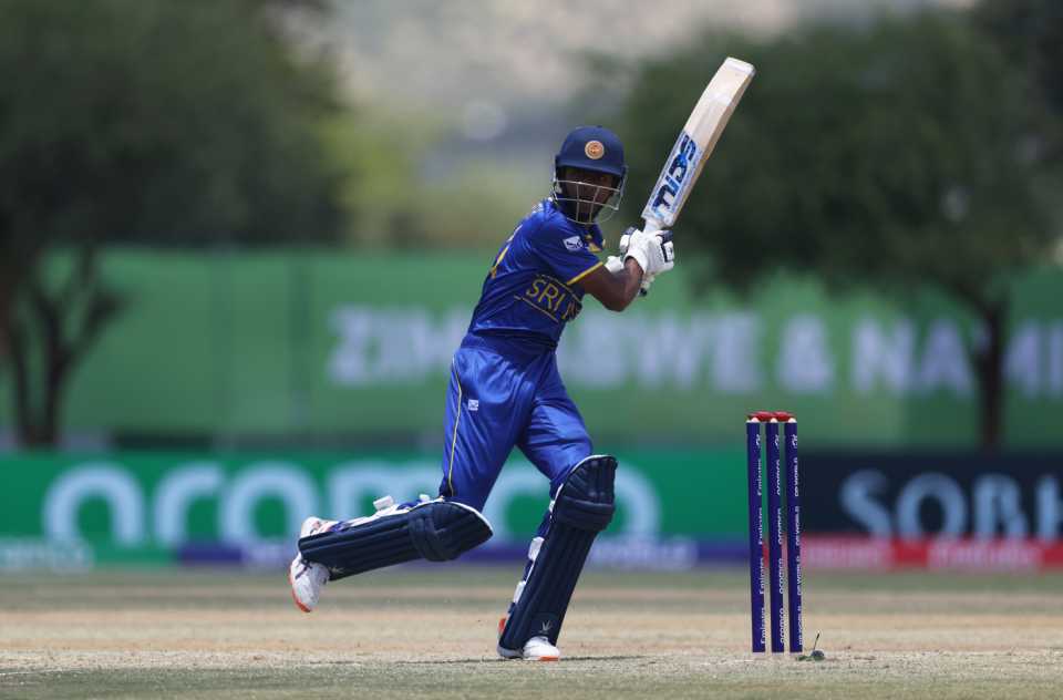 Vimath Dinsara played a captain's knock for Sri Lanka, Sri Lanka vs Ireland, Under-19 World Cup, Windhoek, January 19, 2026
