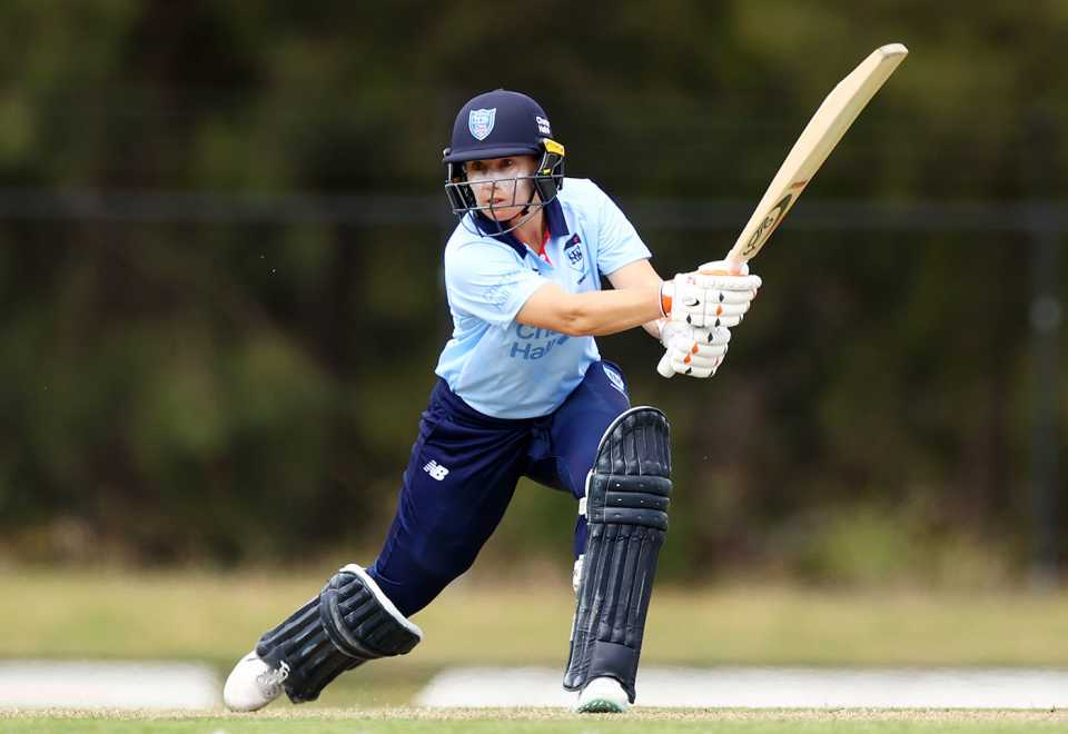 Alyssa Healy made an unbeaten 81, ACT vs New South Wales, WNCL, Canberra, January 20, 2025