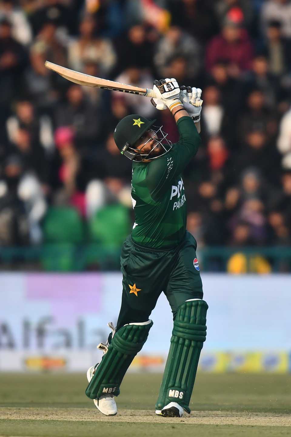 Salman Agha hit four sixes in his 39, Pakistan vs Australia, 1st T20I, Lahore, January 29, 2026