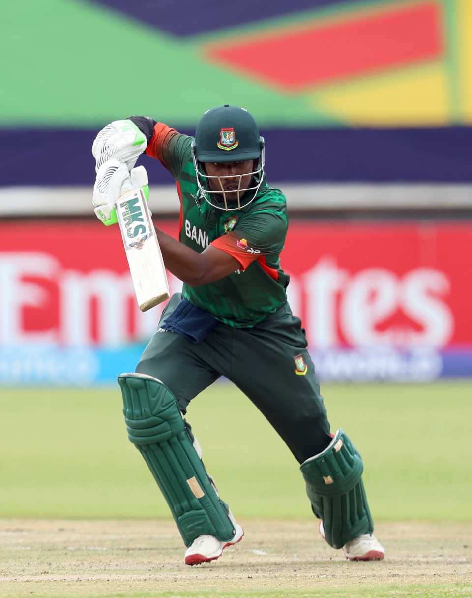 Azizul Hakim scored a half-century, Zimbabwe vs Bangladesh, Under-19 World Cup, Harare, January 31, 2026