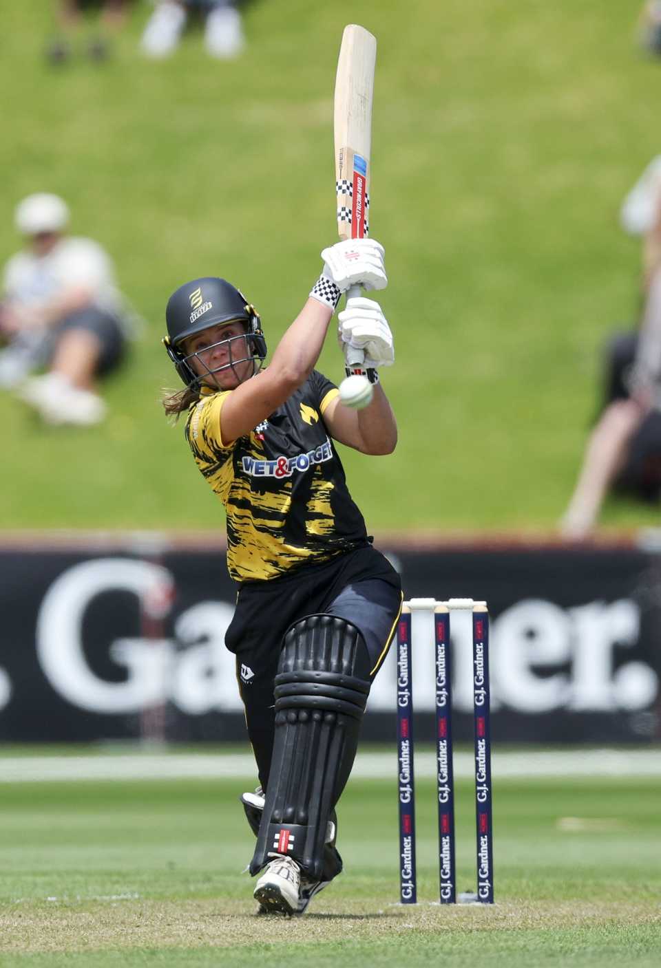 Jess Kerr in action for Wellington Blaze, Wellington, December 29, 2025
