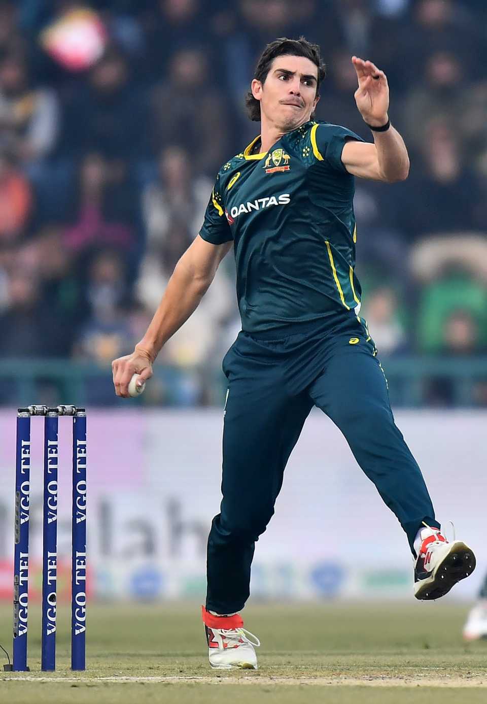 Sean Abbott took the big wicket of Salman Agha, Pakistan vs Australia, 2nd T20I, Lahore, January 31, 2026