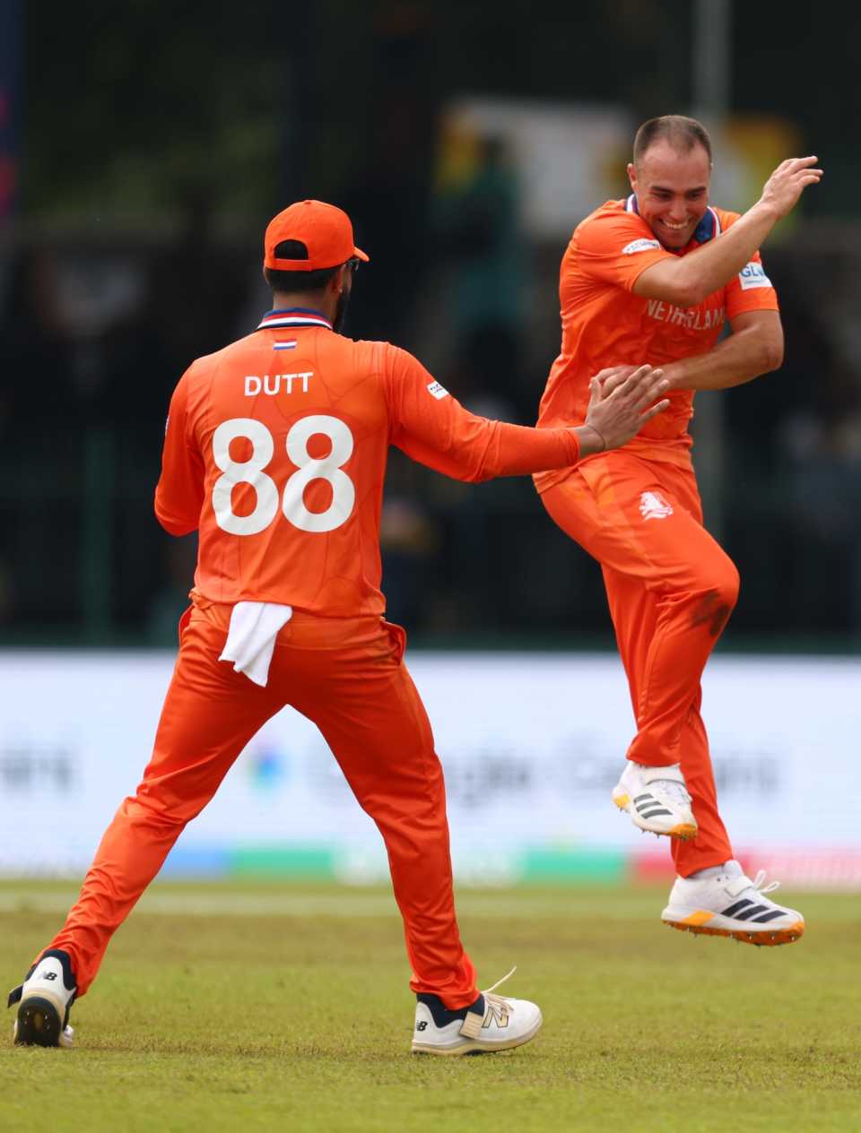 Kyle Klein sent back Mohammad Nawaz, Netherlands vs Pakistan, T20 World Cup, Colombo, February 7, 2026