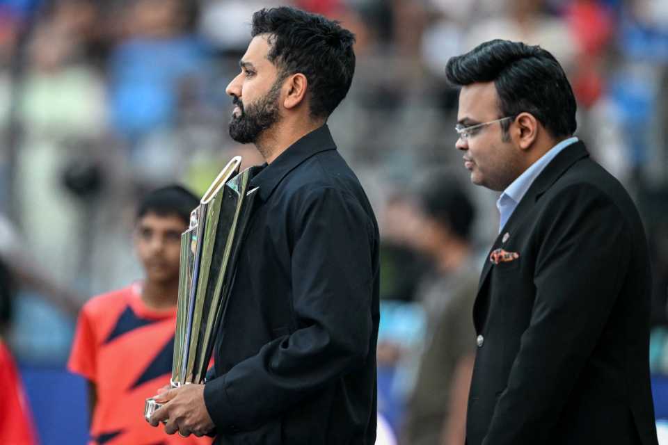 Rohit Sharma and ICC chairman Jay Shah were in attendance at the Wankhede Stadium, India vs USA, T20 World Cup 2026, Group A, Mumbai, February 7, 2026