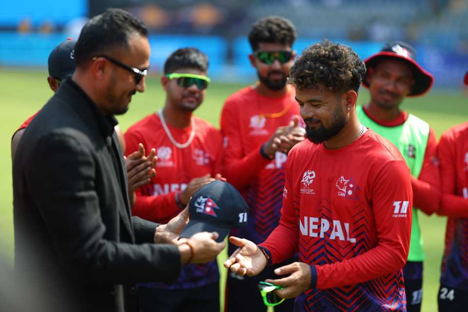 Sher Malla made his debut against England, England vs Nepal, T20 World Cup, Mumbai, February 8, 2026
