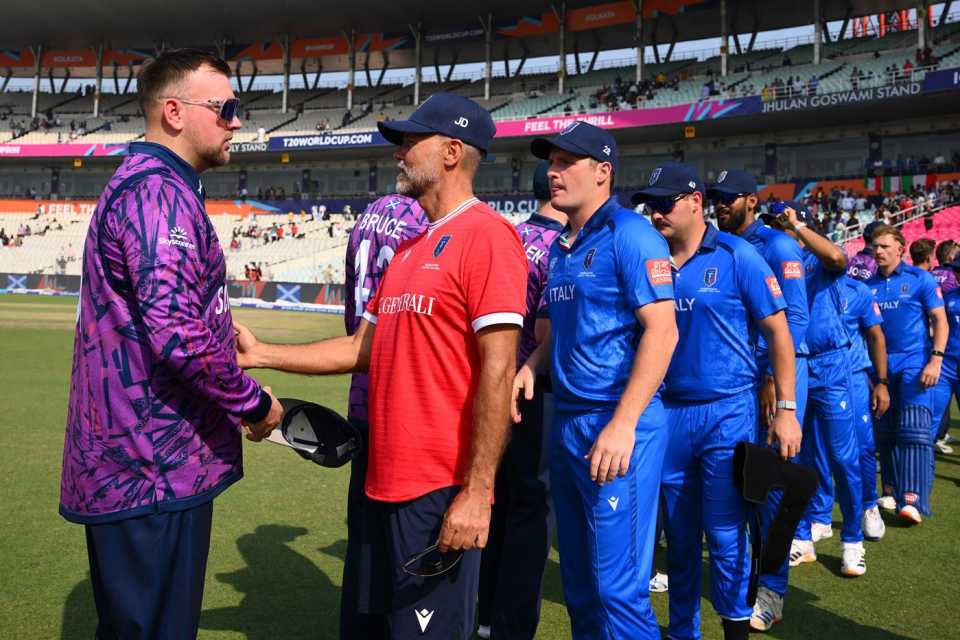 Scotland beat Italy comfortably in the end, Italy vs Scotland, Men's T20 World Cup, Kolkata, February 9, 2026