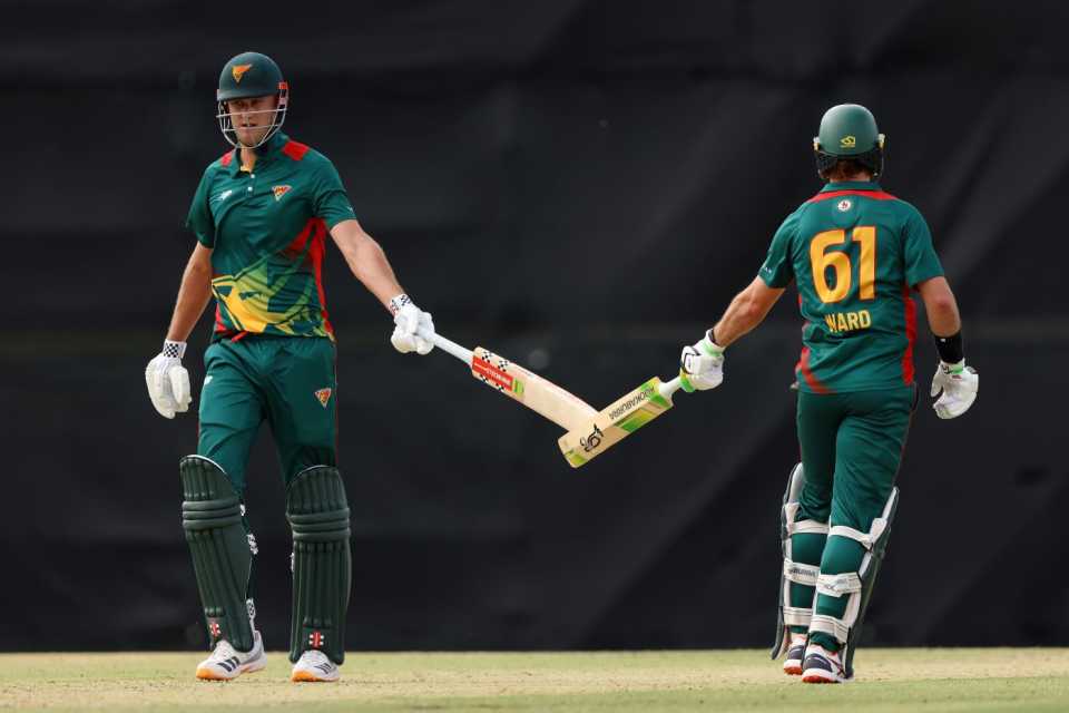 Beau Webster and Tim Ward made twin centuries, Western Australia vs Tasmania, One-Day Cup (Australia), Perth, February 10, 2026