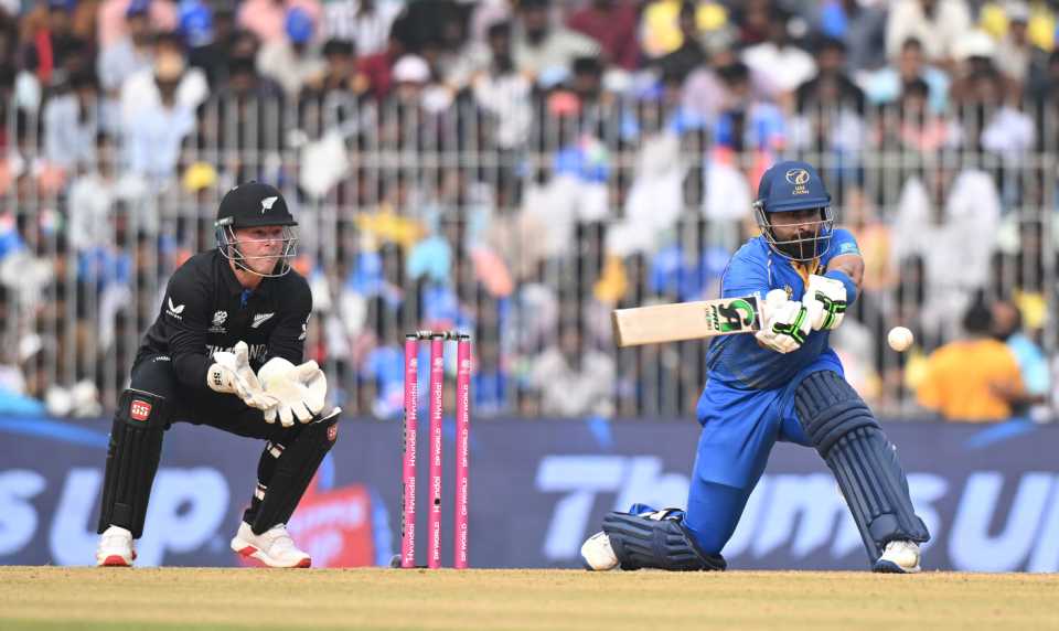 Muhammad Waseem picked up the pace after the powerplay, New Zealand vs UAE, T20 World Cup 2026, Chennai, February 10, 2026