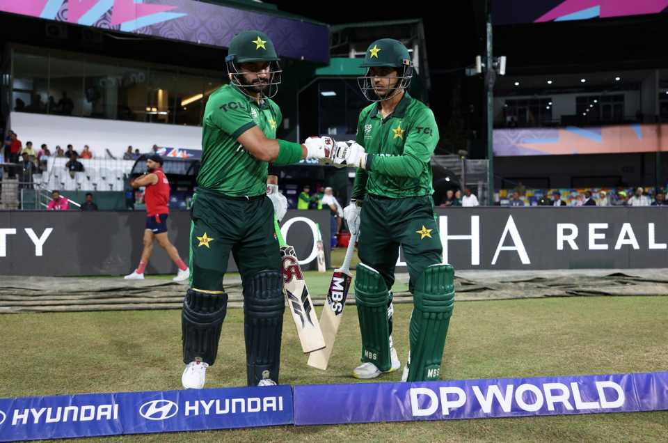 Sahibzada Farhan and Saim Ayub, the Pakistan openers, Pakistan vs USA, Men's T20 World Cup, Colombo, February 10, 2026
